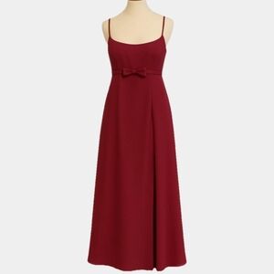 Alfred Angelo Empire Waist Spaghetti Strap Maxi Dress Size 14